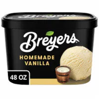Breyers Classics Ice Cream Homemade Vanilla 48 oz