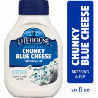 Litehouse Chunky Blue Cheese Dressing & Dip, 20 fl oz