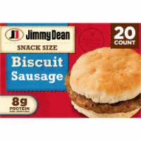 Jimmy Dean® Snack Size Sausage Biscuit Frozen Breakfast Sandwiches 20 count