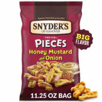 Snyder's® of Hanover Honey Mustard & Onion Pretzel Pieces 11.25 oz