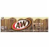 A&W® Root Beer Soda Cans 12 pk / 12 fl oz