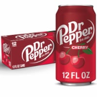 Dr Pepper Cherry Soda Cans 12 pk / 12 fl oz