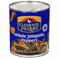 Clemente Jacques Pickled Whole Jalapeno Peppers 26 oz