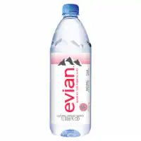 Evian Natural Spring Water Bottle 1 L