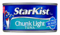StarKist Chunk Light Tuna in Water Cans 12 oz