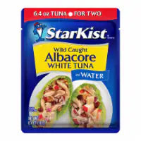 StarKist® Wild Caught Albacore White Tuna in Water Pouch 6.4 oz
