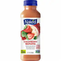 Naked® Strawberry Banana Fruit Smoothie Drink 15.2 fl oz
