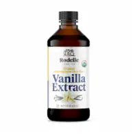Rodelle Organic Madagascar Bourbon Pure Vanilla Extract 4 fl oz
