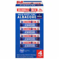 Bumble Bee® Solid White Albacore Tuna in Water 4 ct / 5 oz