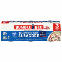 Bumble Bee® Solid White Albacore Tuna in Water Cans 3 ct / 3 oz