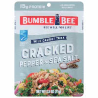 Bumble Bee® Cracked Pepper & Sea Salt Seasoned Tuna Pouch 2.5 oz