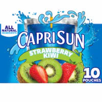 Capri Sun Strawberry Kiwi Juice Box Pouches 10 ct