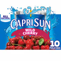 Capri Sun Wild Cherry Juice Box Pouches 10ct