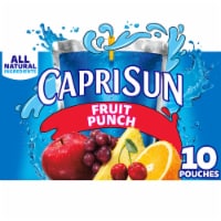 Capri Sun Fruit Punch Juice Box Pouches 10 ct
