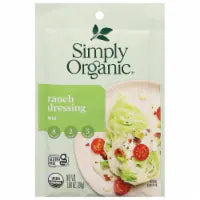 Simply Organic® Ranch Salad Dressing Mix Packet 1oz