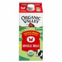Organic Valley Ultra Pasteurized Whole Milk 0.5 gal