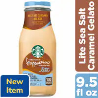 Starbucks® Frappuccino® Lite Sea Salt Caramel Gelato Iced Coffee Bottle 9.5 fl oz