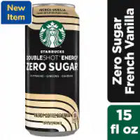 Starbucks® Doubleshot French Vanilla Iced Coffee Can 15 fl oz