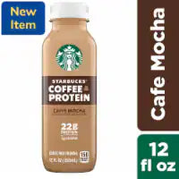 Starbucks® Coffee & Protein Cafe Mocha Iced Coffee Bottle 12 fl oz