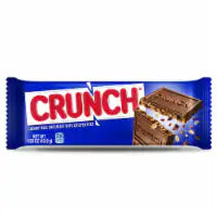 CRUNCH Milk Chocolate and Crisped Rice Full Size Candy Bar 1.55 oz