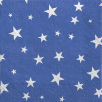 Party Impressions Blue and White Stars Paper Napkins 1 pk