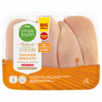 Simple Truth All Natural Boneless Skinless Family Pack Fresh Chicken Breast