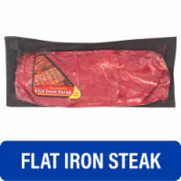 Choice Flat Iron Beef Steak about 1 pound