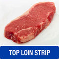 Choice Boneless Top Loin Beef Strip Steak (1 Steak) 1 LB