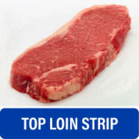 Choice Boneless Top Loin Beef Strip Steak (1 Steak) 1 LB
