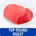 Choice Top Round Roast Beef (1 Roast) about 2 pounds