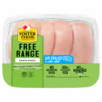 Foster Farms Simply Raised Free Range Thin-Sliced Breast Fillets about 1.5 pounds