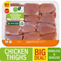 Simple Truth® Natural Boneless & Skinless Fresh Chicken Thighs Griller Pack BIG DEAL!