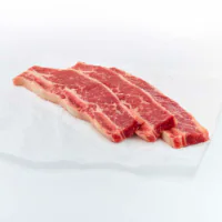 Beef Chuck Bone In Flanken Style Short Ribs $9.99/lb