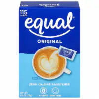 Equal® Zero Calorie Sweetener Packets 4 oz (115 Packets)