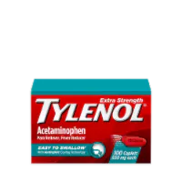 Tylenol® Extra Strength Pain Reliver Fever Reducer Easy Swallow Caplets 100 ct