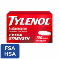 Tylenol Extra Strength Caplets With 500 Mg Acetaminophen 100ct