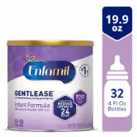 Enfamil Gentlease Milk-Based Powder with Iron Baby Formula 19.9 oz