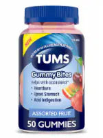 Tums Assorted Fruit Gummy Bites 50ct
