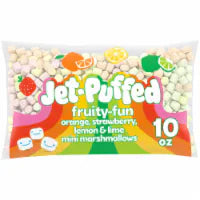Jet-Puffed Fruity-Fun Orange, Strawberry, Lemon & Lime Mini Marshmallows, Bag 10 OZ