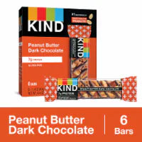 KIND Peanut Butter Dark Chocolate Bars 6 Bars