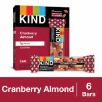 KIND Cranberry Almond Fruit and Nut Bars 6 ct