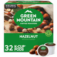 Green Mountain Coffee Roasters Hazelnut Light Roast K-Cup Coffee Pods 32 ct