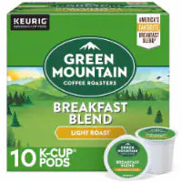 Green Mountain Coffee Roasters® Breakfast Blend Light Roast K-Cup® Coffee Pods 10 ct