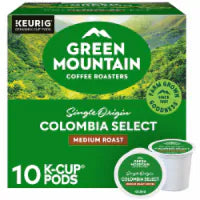 Green Mountain Coffee Roasters Colombia Select Medium Roast K-Cup Coffee Pods 10 ct