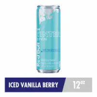 Red Bull Winter Edition Iced Vanilla Berry Energy Drink 12 fl oz
