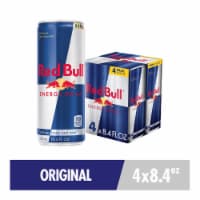 Red Bull Original Energy Drink Multipack Cans 4 pk / 8.4 fl oz