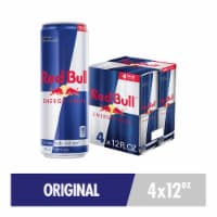 Red Bull Original Energy Drink Multipack Cans 4 pk / 12 fl oz