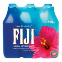 FIJI® Natural Artesian Bottled Water 6 bottles / 16.9 fl oz