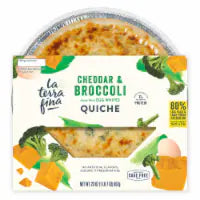La Terra Fina® Cheddar & Broccoli Quiche 23 oz