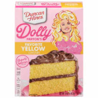 Duncan Hines® Dolly Parton's Favorite Yellow Cake Mix 18 oz
